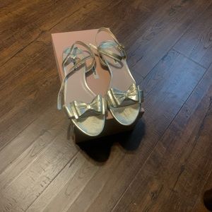 Miu Miu designer sandals size 40.5
